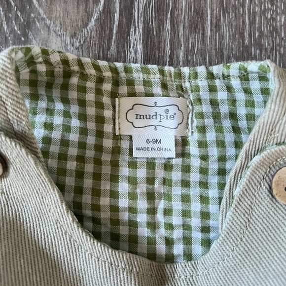 Mud Pie Embroidered Lion Baby Romper - Picture 3 of 7